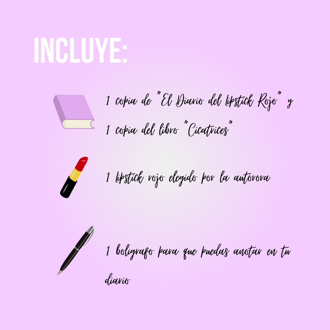 Cicatrices + El Diario del Lipstick Rojo Bundle