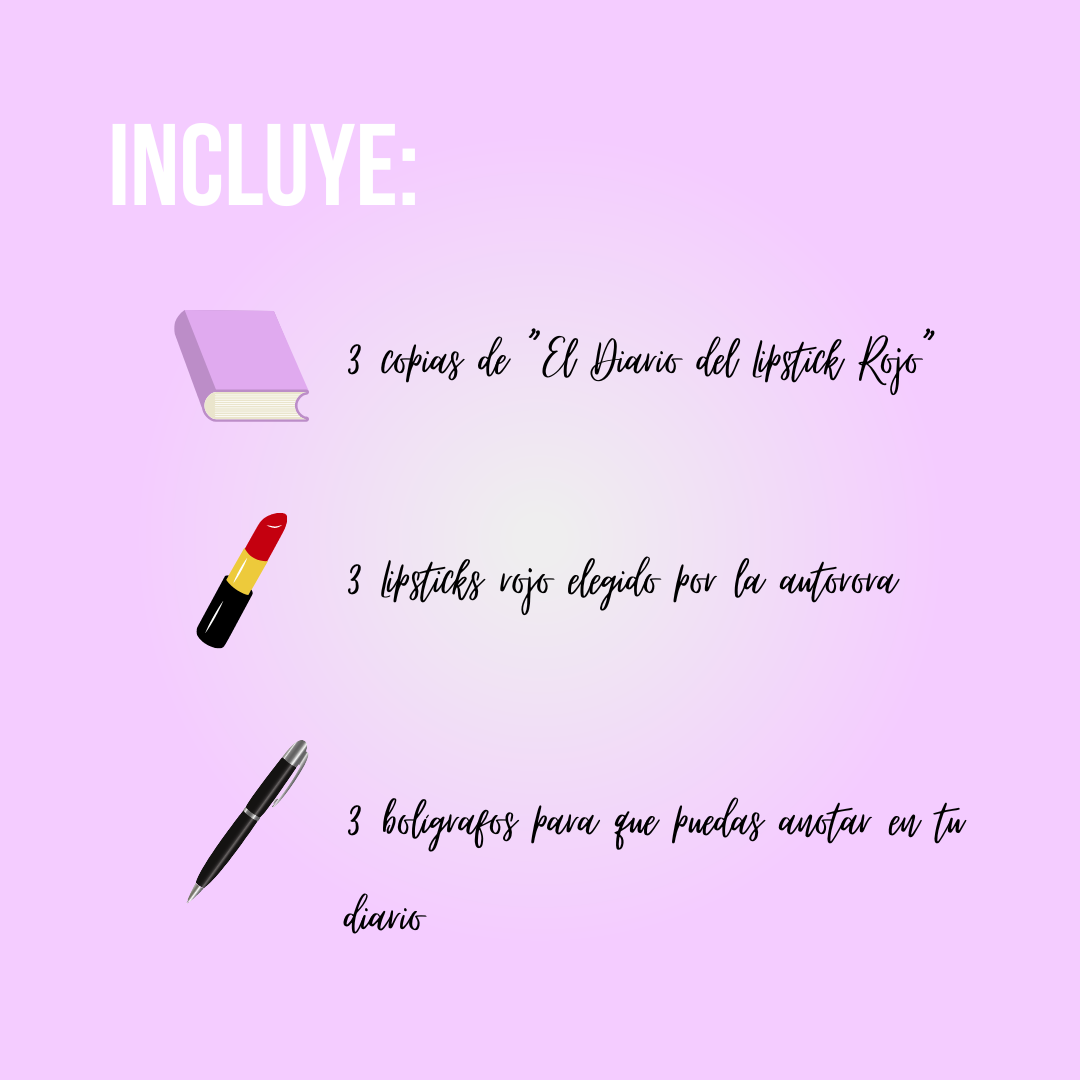 (3) El Diario del Lipstick Rojo Bundle