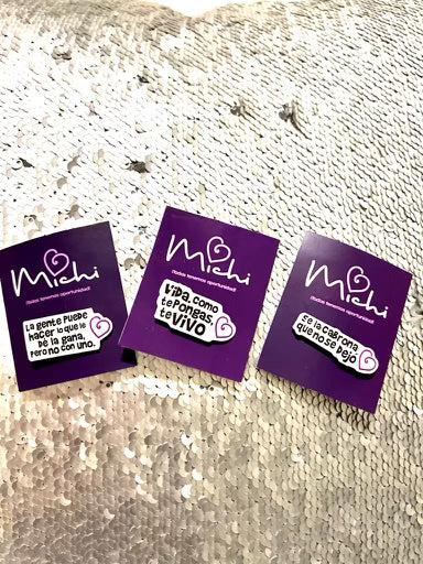 Michi Pins 3 pack